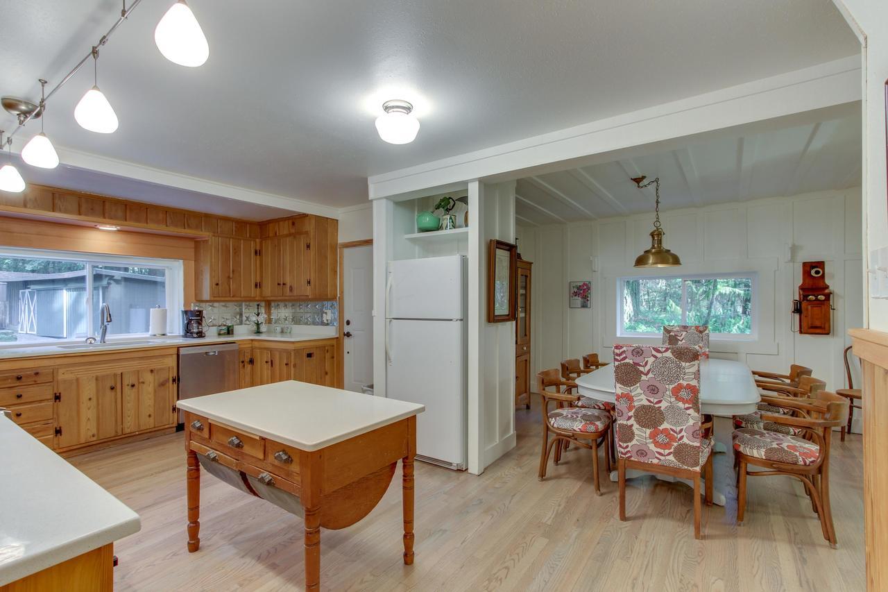 Renee'S Log House Villa McKenzie Bridge Exterior foto